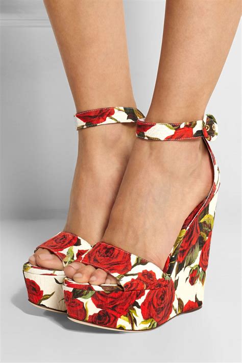 dolce gabbana heel wedges.